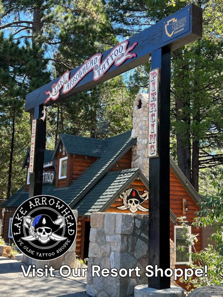 lake arrowhead tattoo resort shoppe